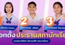 ประชาสัมพันธ์กิจกรรมการเลือกตั้งประธานสภานักเรียน